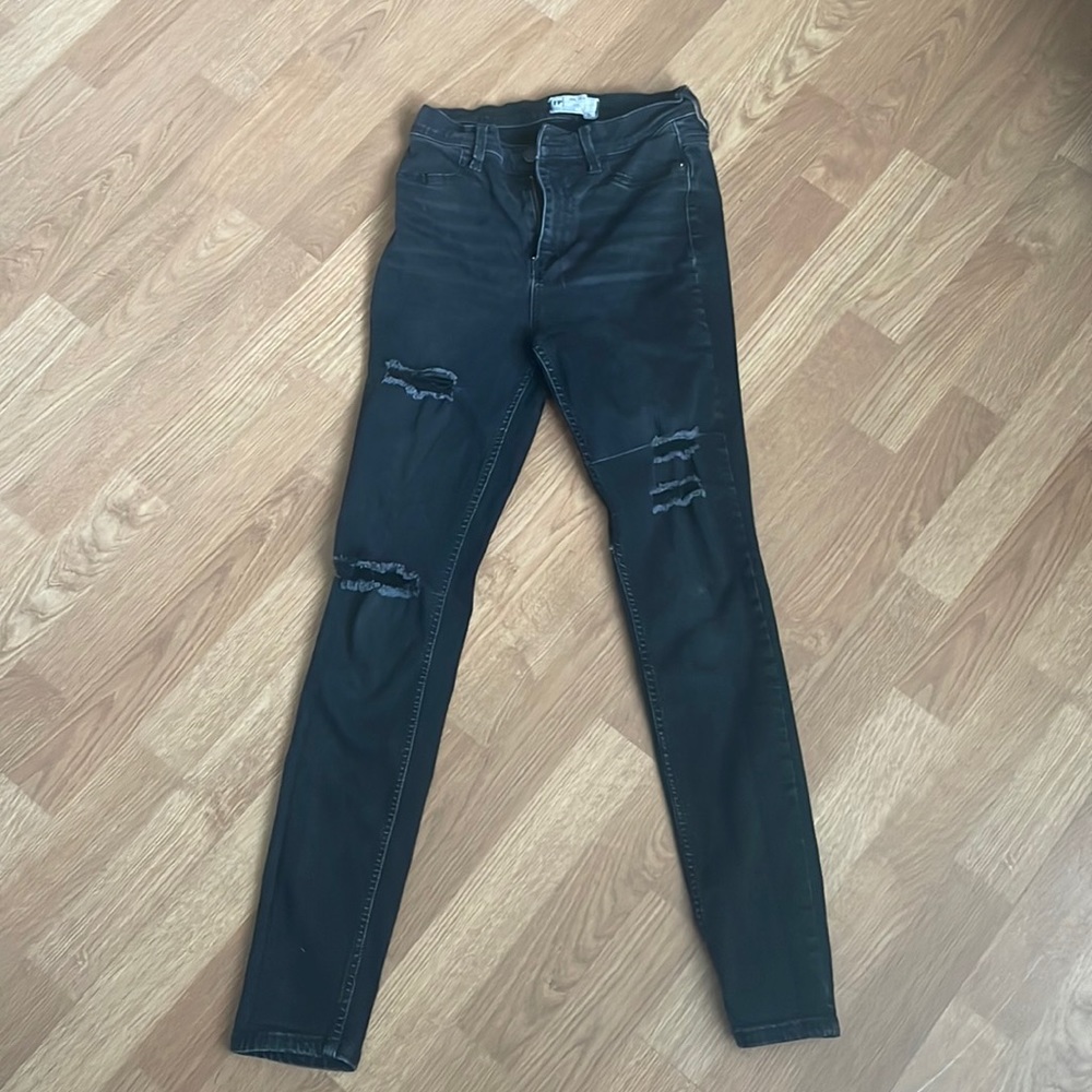 Free People Womens Black Jeans Size 29